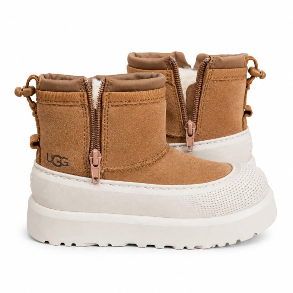 Детские мини угги UGG Kids Mini Weather Hybrid Chestnut