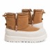 Детские мини угги UGG Kids Mini Weather Hybrid Chestnut