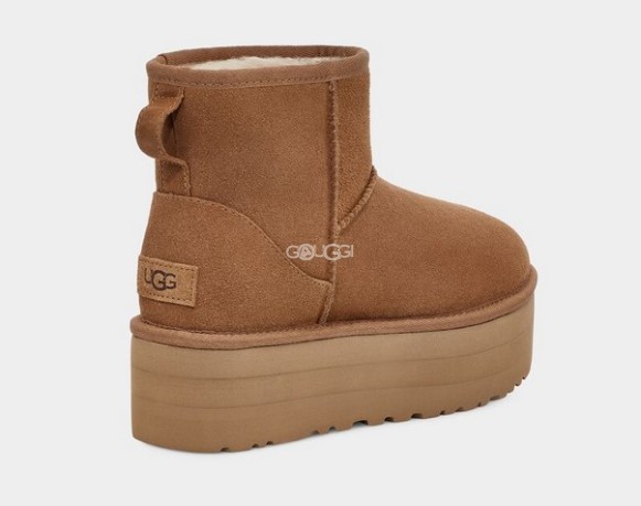UGG Classic Mini Platform Chestnut