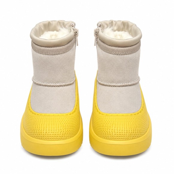 Детские мини угги UGG Kids Mini Weather Hybrid Mustard Seed/Summer Wheat