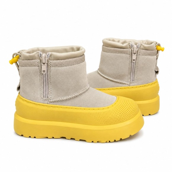 Детские мини угги UGG Kids Mini Weather Hybrid Mustard Seed/Summer Wheat