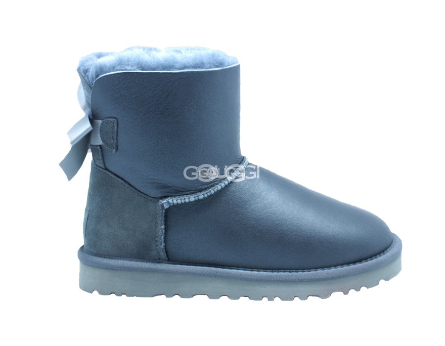 Mini Bailey Bow Metallic Grey UGG Australia 8 990
