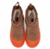 Женские мини угги с галошами Ugg Classic Mini Weather Hybrid Orange (Угг Классик мини хабрид оранжевые)