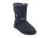 Женские угги с пуговицей Bailey Button Bling Grey