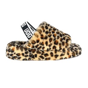 Ugg Fluff Yeah Slide Leopard.
