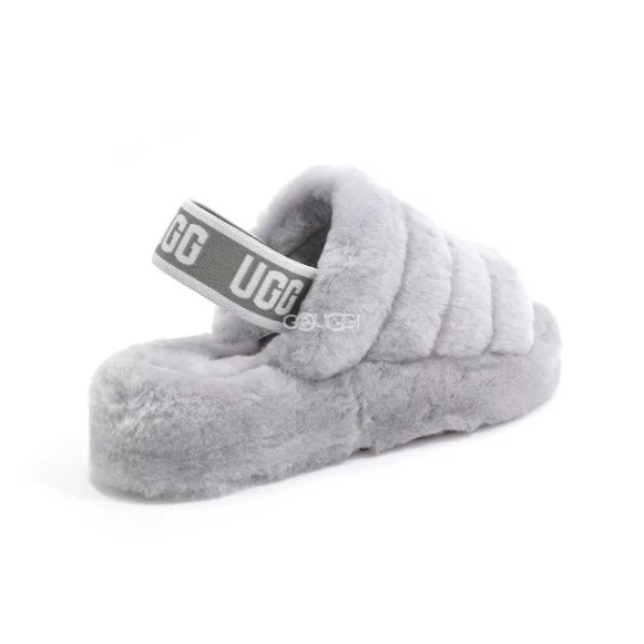Ugg Fluff Yeah Slide Light Grey