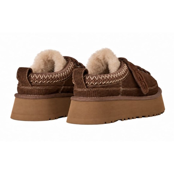 Женские слипоны на платформе Heritage Lace-Up Slipper Hickory