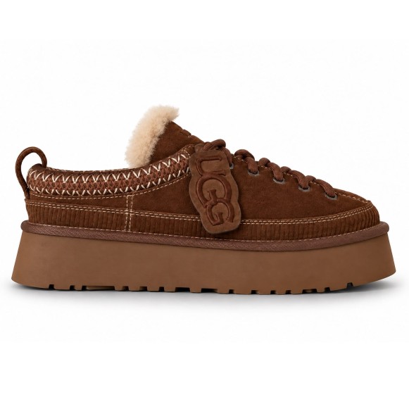 Женские слипоны на платформе Heritage Lace-Up Slipper Hickory