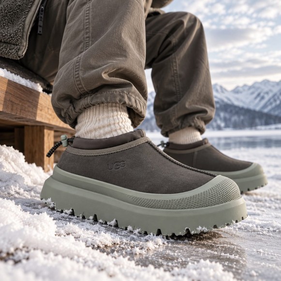 Мужские слипоны Mens Tasman Hybrid Smoke/Artichoke