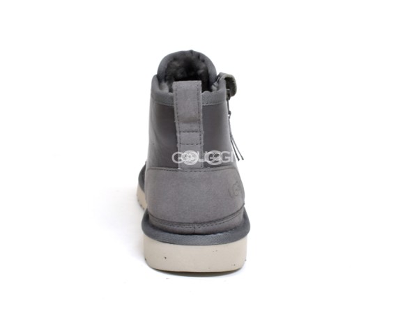 Neumel ZIP Leather - Grey