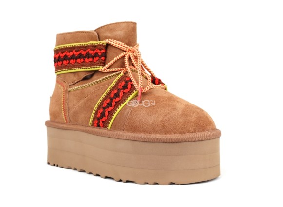 Classic Mini II Braid Platform - Сhestnut