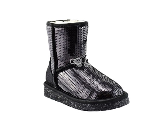 Kids Classic Short Sparkles Black