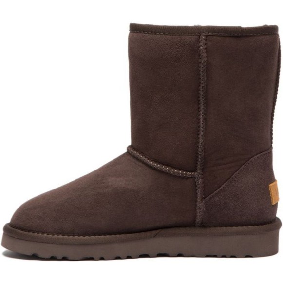 Женские короткие угги Classic Short Chocolate