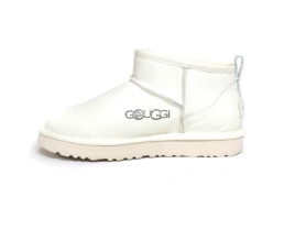 Ultra mini Leather White
