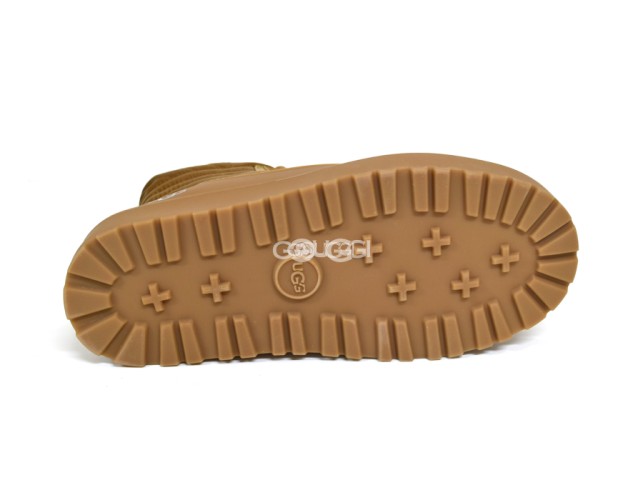 Classic Mini Lace-Up Weather Chestnut