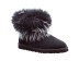 Mini Fox Fur Black II