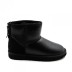 Ugg Classic Mini Zip Metallic Black (без камней)
