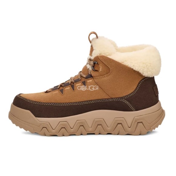 TerreTrail Cozy Lace Boot Chestnut