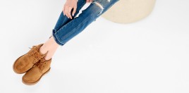 Neumel Boots Women Chestnut