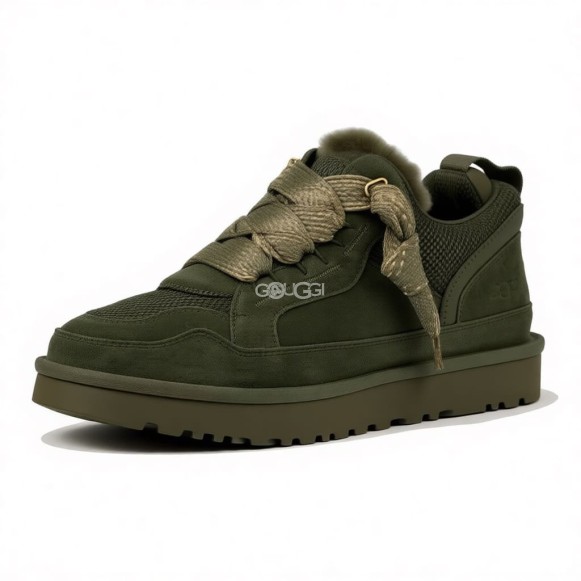 Ugg Mens Lowmel Sneaker Green