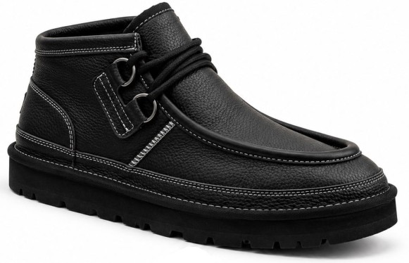 Мужские ботинки Ugg Mens Hayden Moc Chukka Leather Black