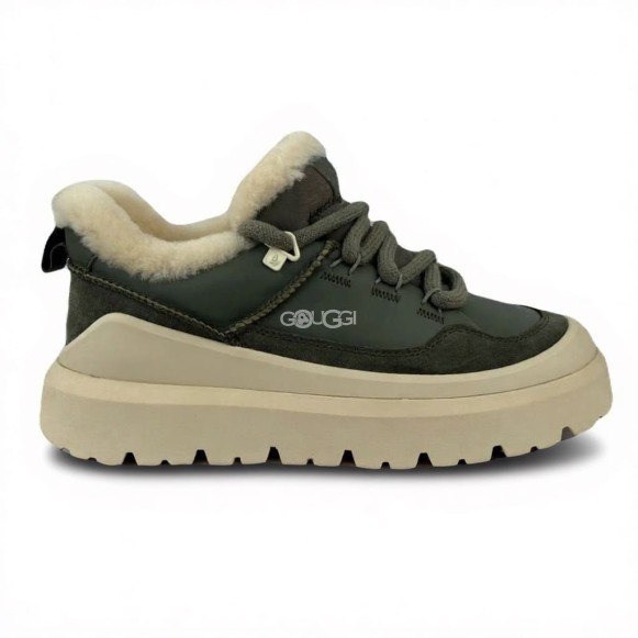 Ugg Mens Heritage Utility Sneaker Moss Green