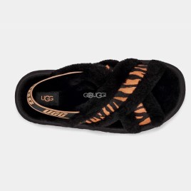 Ugg Disco Cross Slide Tiger Print