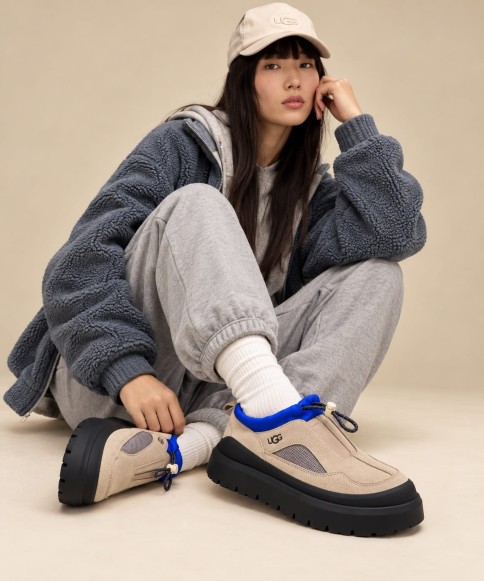 Женские угги UGG Heritage Utility Axoid Sand Regal Blue
