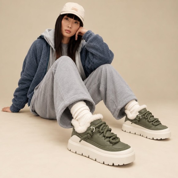 Женские кроссовки UGG Heritage Utility Sneaker Moss Green