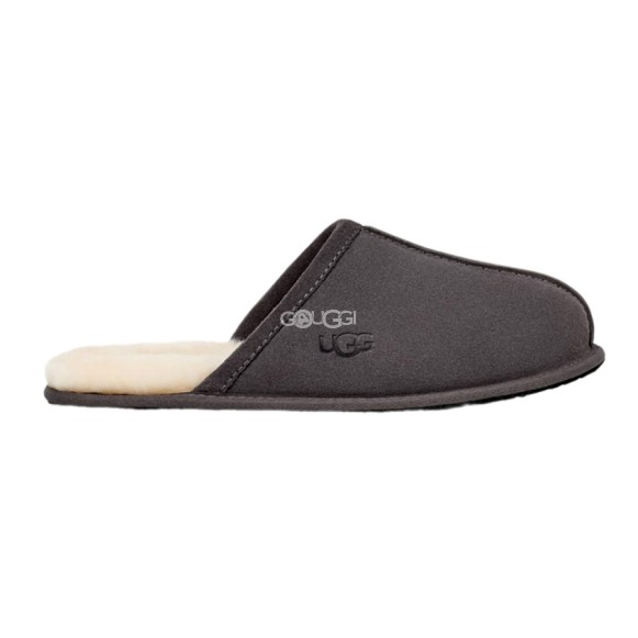 Ugg Mens Scuff Slipper Dark Grey