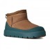 Мужские ультра мини угги UGG Australia Mens Ultra Mini Weather Hybrid - Chestnut / Marina blue