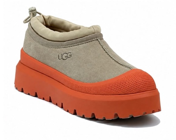 Женские слипоны Ugg Tasman Hybrid Grey Orange
