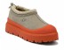 Женские слипоны Ugg Tasman Hybrid Grey Orange