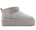 Classic Ultra Mini Platform Grey Violet