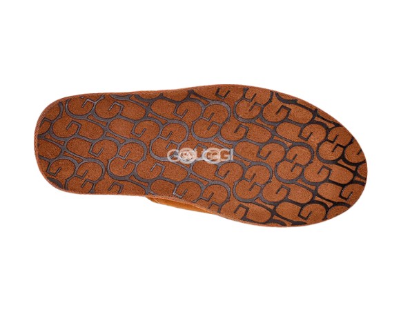 MENS Scuff Slippers Chestnut