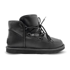 Ugg Woman Black Leather