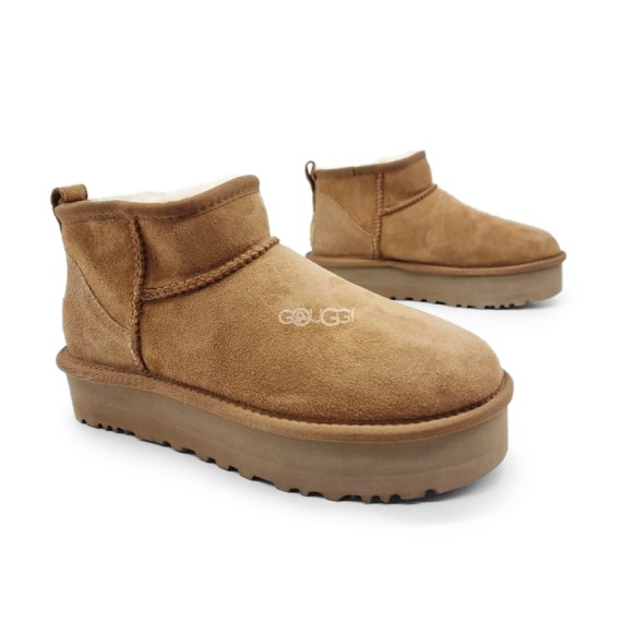 UGG Classic Ultra Mini Platform Chestnut