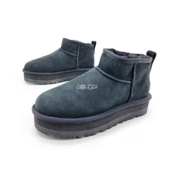 UGG Classic Ultra Mini Platform Dark Grey