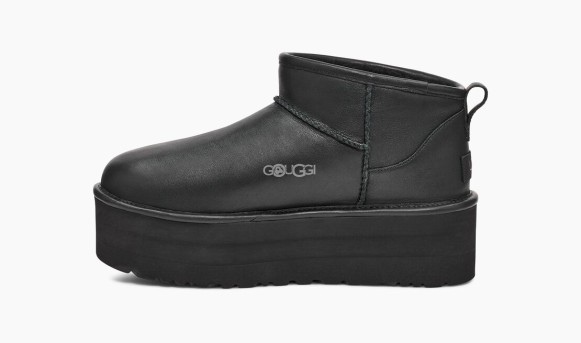 UGG Classic Ultra Mini Platform Metallic Black
