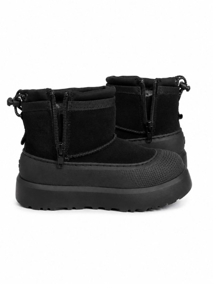 Детские мини угги UGG Kids Mini Weather Hybrid Black